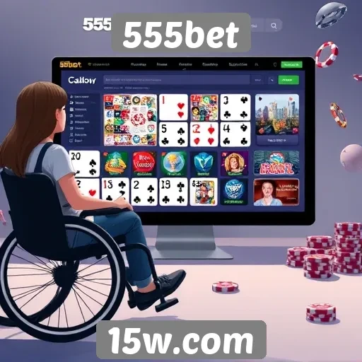 Acessibilidade e compatibilidade do site 555bet