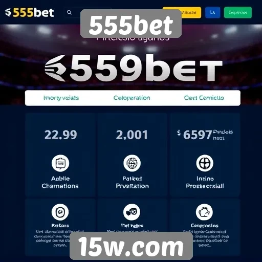 Análise das funcionalidades do site 555bet